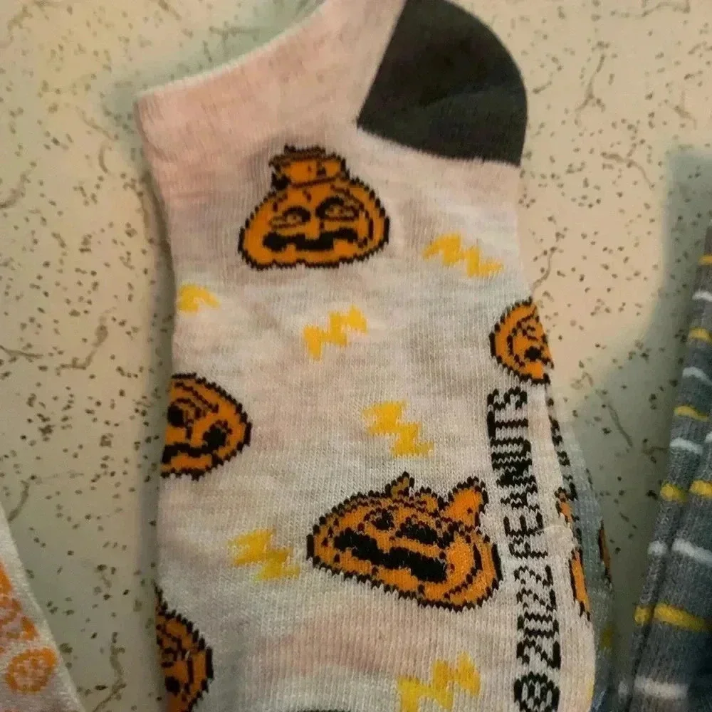 5 Pack of Kids Halloween Socks
